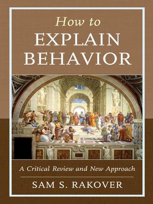 cover image of How to Explain Behavior